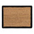 Black Border Jute Rectangle Placemat by Linens and More