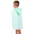 Mint Hooded Kids Poncho by Splosh