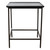 Valour Side Table Black by Le Forge