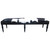 Peter Goat Skin Stool Black by Le Forge