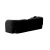Seattle 3 Seat Sofa by Le Forge - Black Velvet