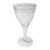 Acrylic Hammered Wine Glass by Le Forge