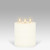 Pillar LED Candle Ivory by Uyuni - 15.2 X 15.2cm