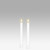 Taper LED Candle White by Uyuni - 2.3 X 20cm