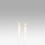 Taper LED Candle Ivory by Uyuni - 2.3 X 15cm