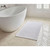 Nova Luxury Bath Mats by Baksana - Optic White