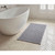 Nova Luxury Bath Mats by Baksana - Magnetic Grey