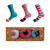 Orange Donut Box Socks 3 pairs by outta SOCKS