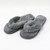 Grey Jandal Plush Slippers by Honeydew