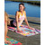 Summer Microfibre Yoga/Beach Towel by Natural Life