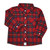 Red Plaid Flannel Shirt (6-12 months) by Stephan Baby