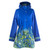 Van Gogh Irises Raincoat by Galleria - Front