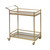 Bradley Gold Bar Cart by Tempa