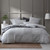 Balmoral Ash Duvet Cover Set by Logan & Mason