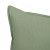 Linen Rectangle Cushion Sage Closeup
