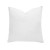 Linen Square Cushion White