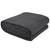 Commercial Charcoal Villa Polar Fleece Blanket by Bambury