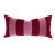 Cooper Rectangle Cushion By Bambury - Berry