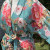 Fleur Kimono Robe Lagoon Fleur Kimono Robe Lagoon