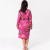 Paradise Hot Pink Kimono Robe