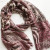 Merino Wool Lavender Tiger Scarf