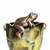 Frog Hanging Rim II Gold by Linens and More Frog Hanging Rim II Gold by Linens and More