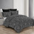 Caspian Comforter Set Black Silver Queen Caspian Comforter Set Black Silver Queen
