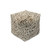 Goat Fur Pouf Leopard by Linens and More