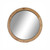 Wooden Round Mirror by Linens and More Wooden Round Mirror by Linens and More