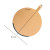 Eco Basics Pizza Paddle + Cutter Combo - Natural