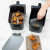 Silicone Fibreglass Dual Basket Air Fryer Liner - Set of 2 by Nostik