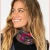 Fleece Boho Bandeau Navy Wildflower by Natural Life
