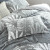 Raven Jacquard Charcoal Duvet Cover Set or Euro P/C by Renee Taylor