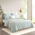 Rizz Jacquard Sage Duvet Cover Set or Euro P/C by Renee Taylor
