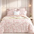 Aura Jacquard Blush Duvet Cover Set or Euro P/C by Renee Taylor