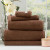 Cobblestone 650 GSM Cotton Ribbed Towel Set by Renee Taylor - 5 Piece Set