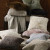 NZ Short Wool Sheepskin Cushion by MM Linen