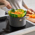 Folding Steamer Basket Green by Joseph Joseph
