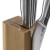 Elevate Steel Knives Bamboo 5 Piece Block by Joseph Joseph