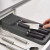 In-Drawer Knife Tray Grey by Joseph Joseph