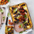 Rose Gold Perforated Large Rectangle Tart Pan by Wiltshire