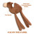 Camel Plush Dog Toy Jumbo by Grrreen