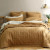 Laundered Linen Bedspread by MM Linen - Cumin