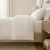 Washed Linen Cotton Duvet Cover Set by Renee Taylor - White