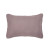 Herringbone Embossed Coverlet Set Mauve by Bambury