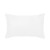 Panama Jacquard Pillowcase Back - White