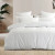 Ogee Jacquard White Duvet Cover Set by Bambury