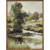 Morning Dew Ridge Canvas Brown Frame by Linen & More 60x80cm