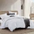 Braddon White Duvet Cover Set by Private Collection