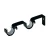 Wilson Double Bracket for 25mm Rod by Zaab - Black